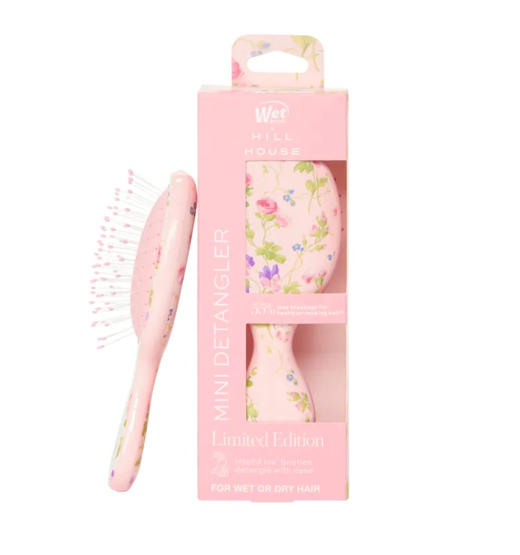 The Hill House x Wet Brush Mini Brush - Pink Floral made by Hill House Home