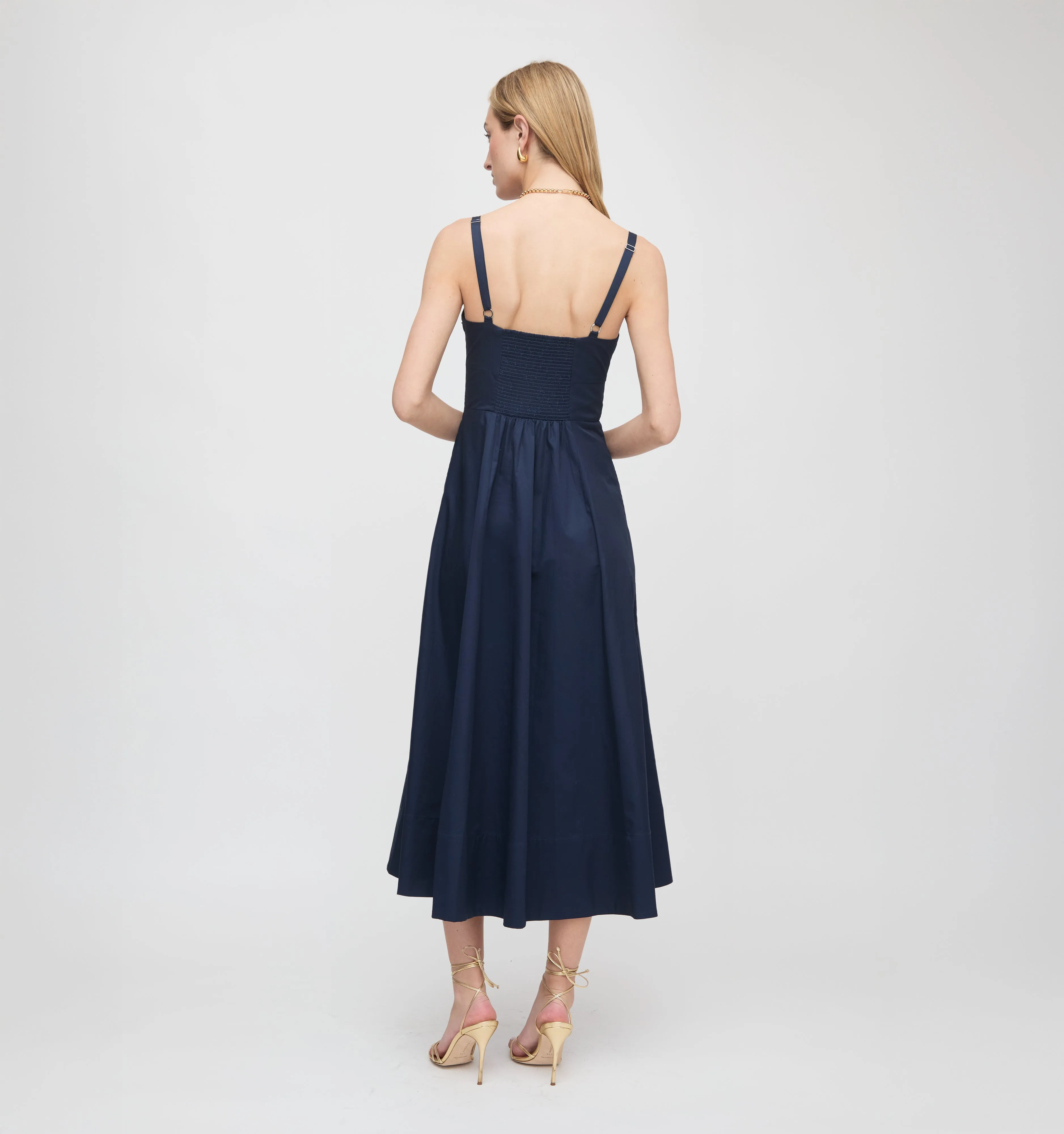 The Margot Dress - Navy sold by Hill House Home product image thumbnail 5