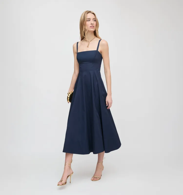 The Margot Dress - Navy made by Hill House Home