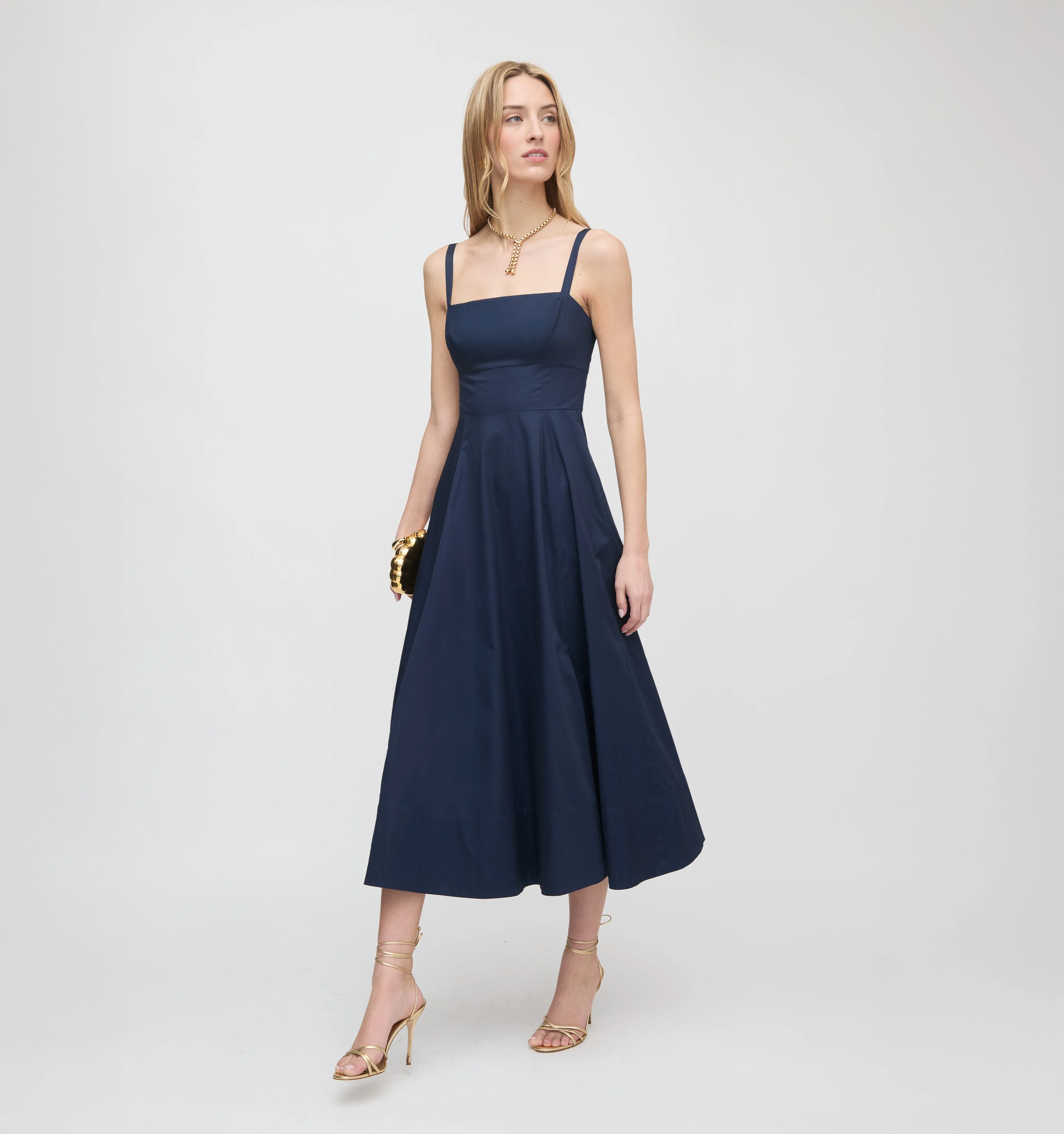 The Margot Dress - Navy sold by Hill House Home