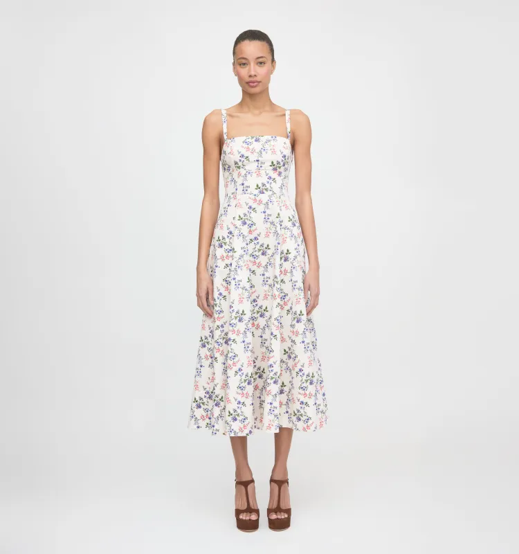 The Margot Dress - Pink Scallop Bow Chintz made by Hill House Home