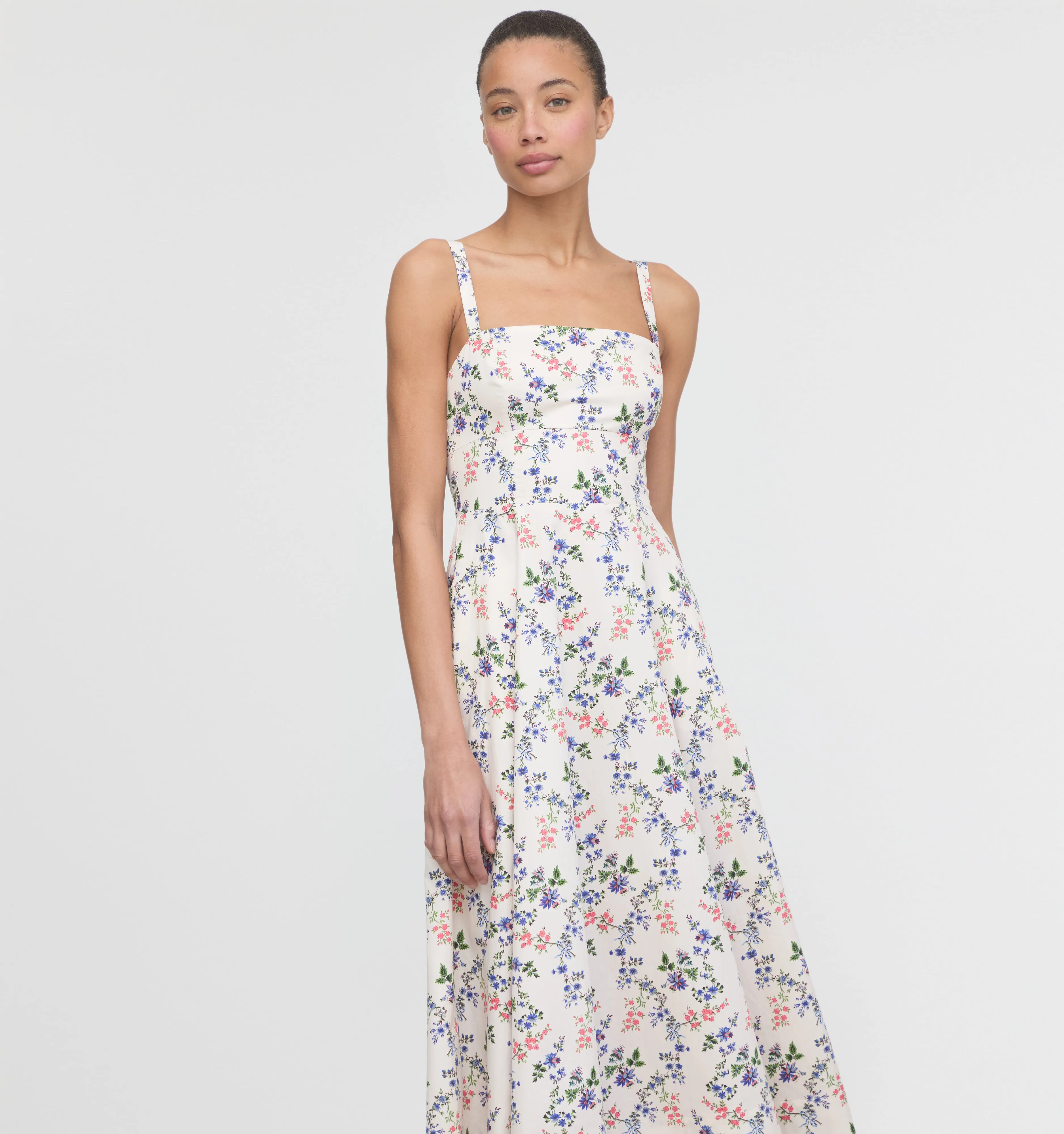 The Margot Dress - Pink Scallop Bow Chintz sold by Hill House Home product image thumbnail 3