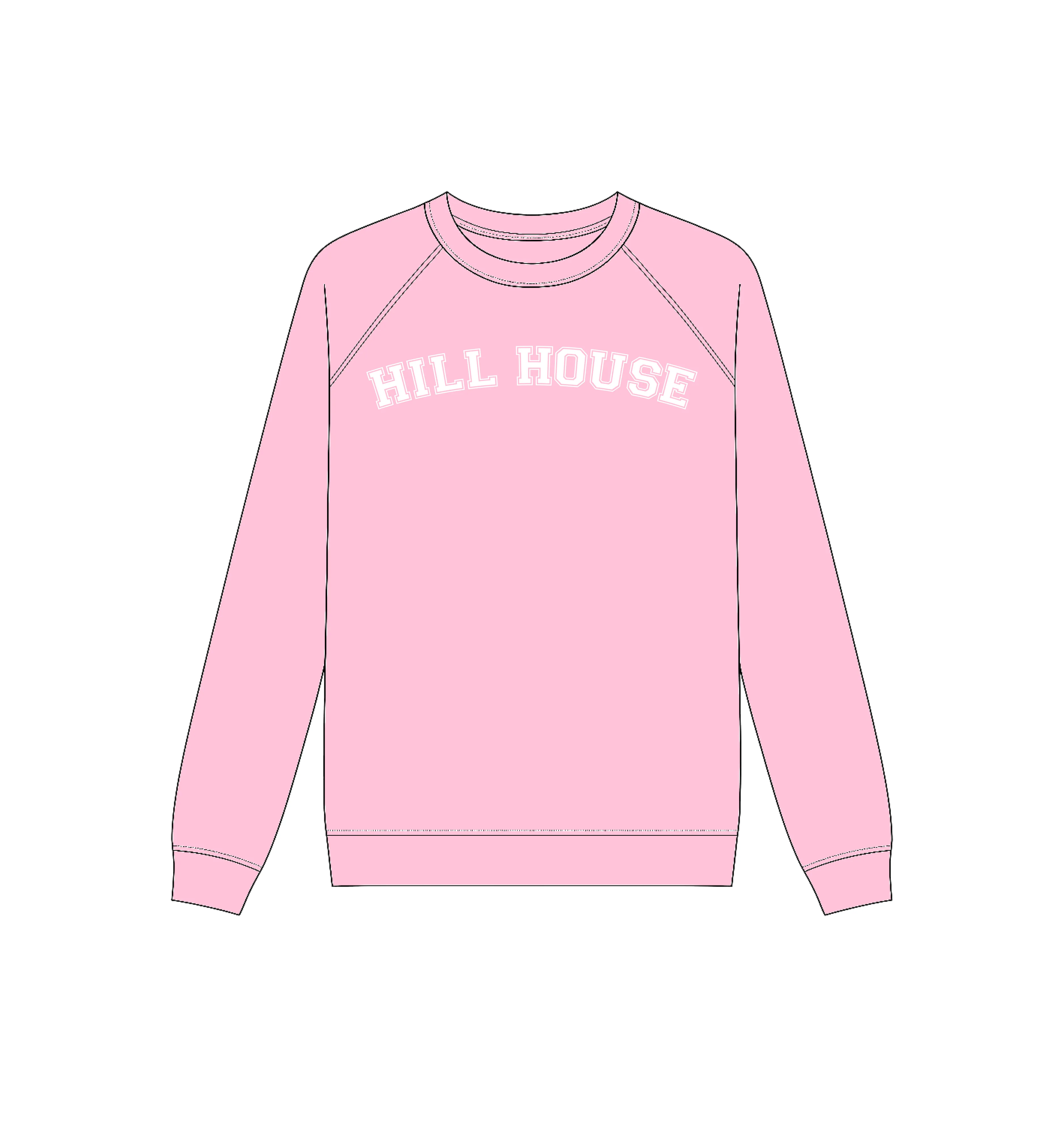 The Sweatshirt - Pink sold by Hill House Home product image thumbnail 5