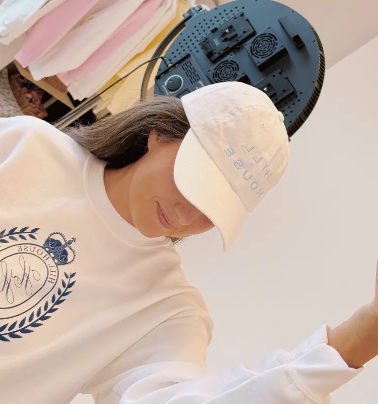 The Dad Hat - White made by Hill House Home