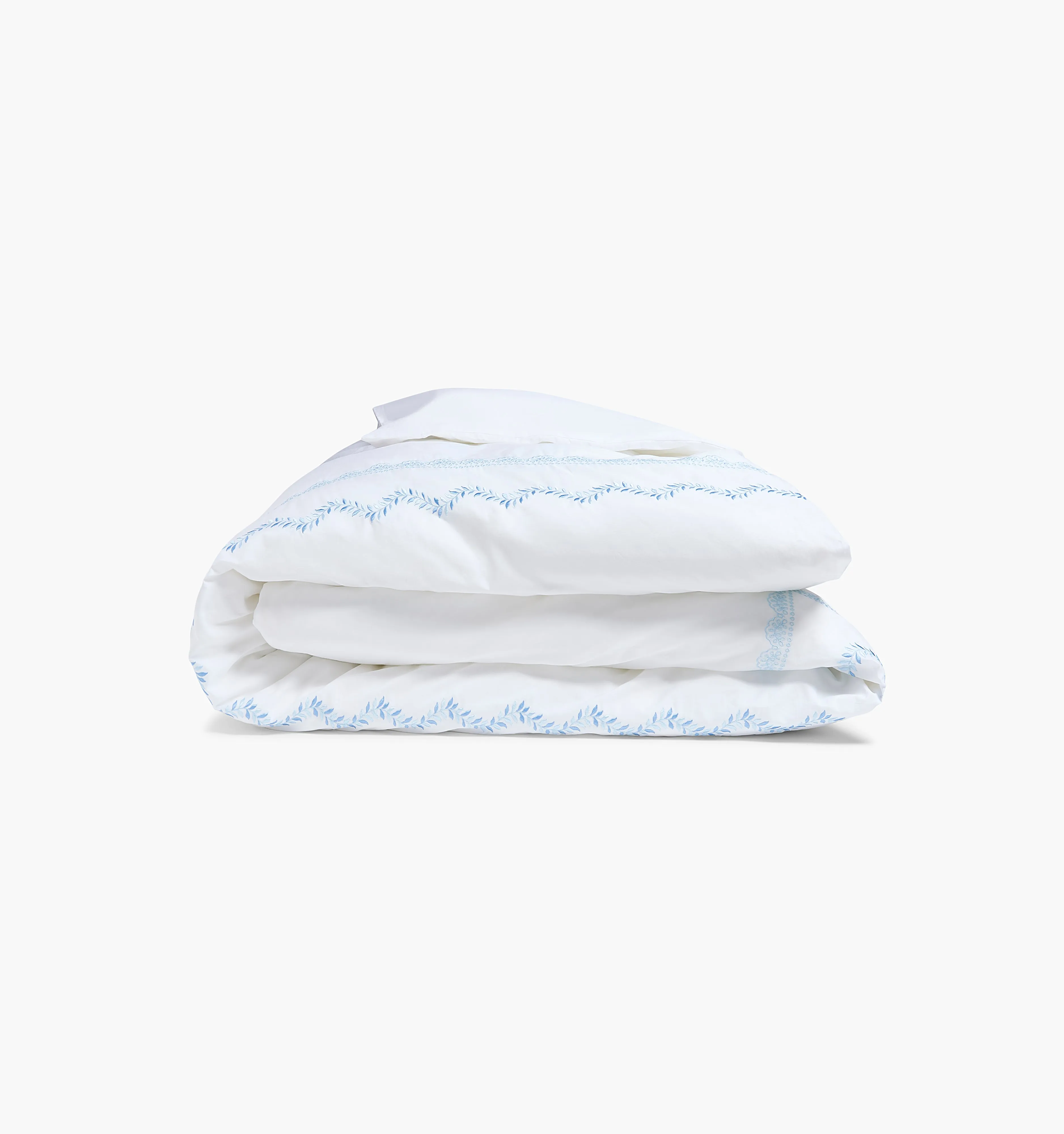 The Duvet Cover - Powder Blue Sloane sold by Hill House Home