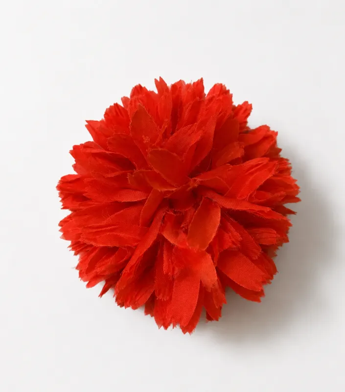 The Small Flower Pin - Orange made by Hill House Home