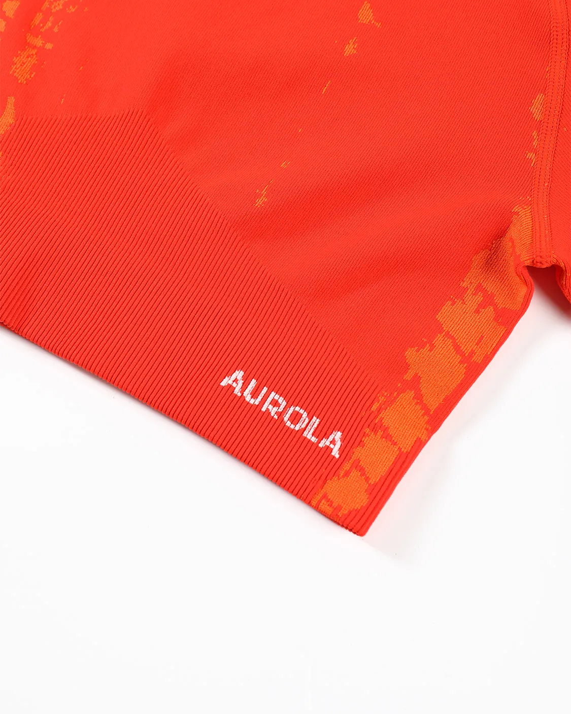 AUROLA Serpentine Seamless Short Sleeve Crop Top(H) sold by Aurola product image thumbnail 4