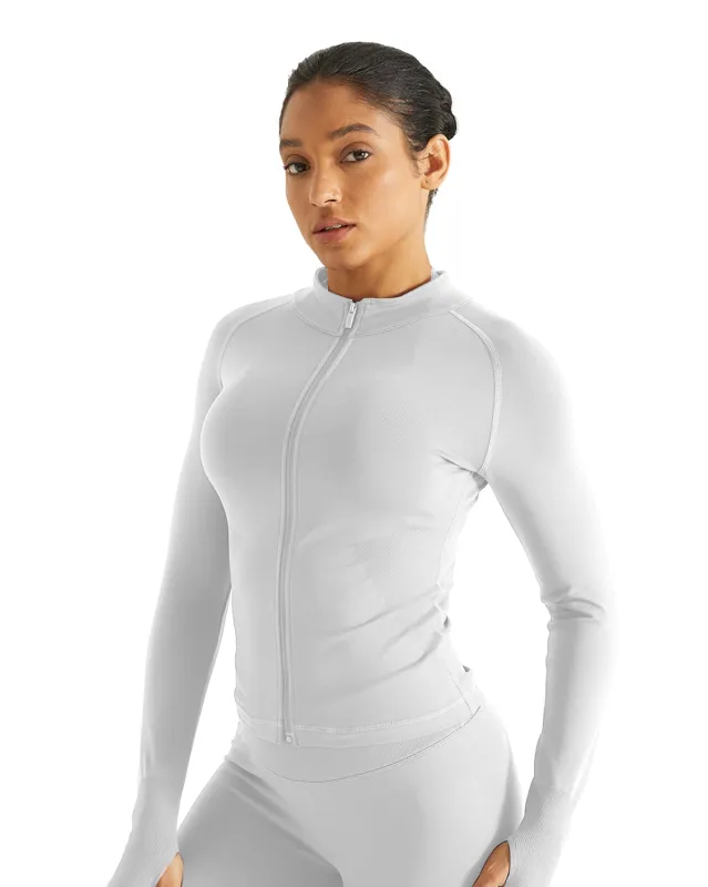 AUROLA Influence Workout Jacket for Women-Full Zip sold by Aurola
