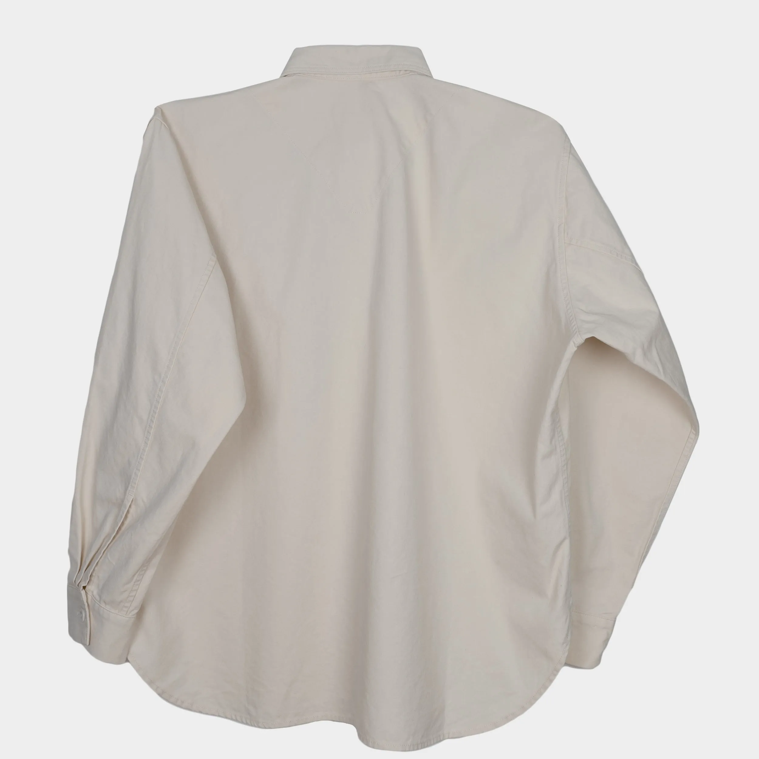 Washed Cotton Gardening Smock No. 2 in Off-White sold by Gardenheir product image thumbnail 3