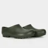 Italian Garden Clogs in Olive Green sold by Gardenheir