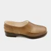 French Recycled Hemp Garden Clogs in Sepia sold by Gardenheir