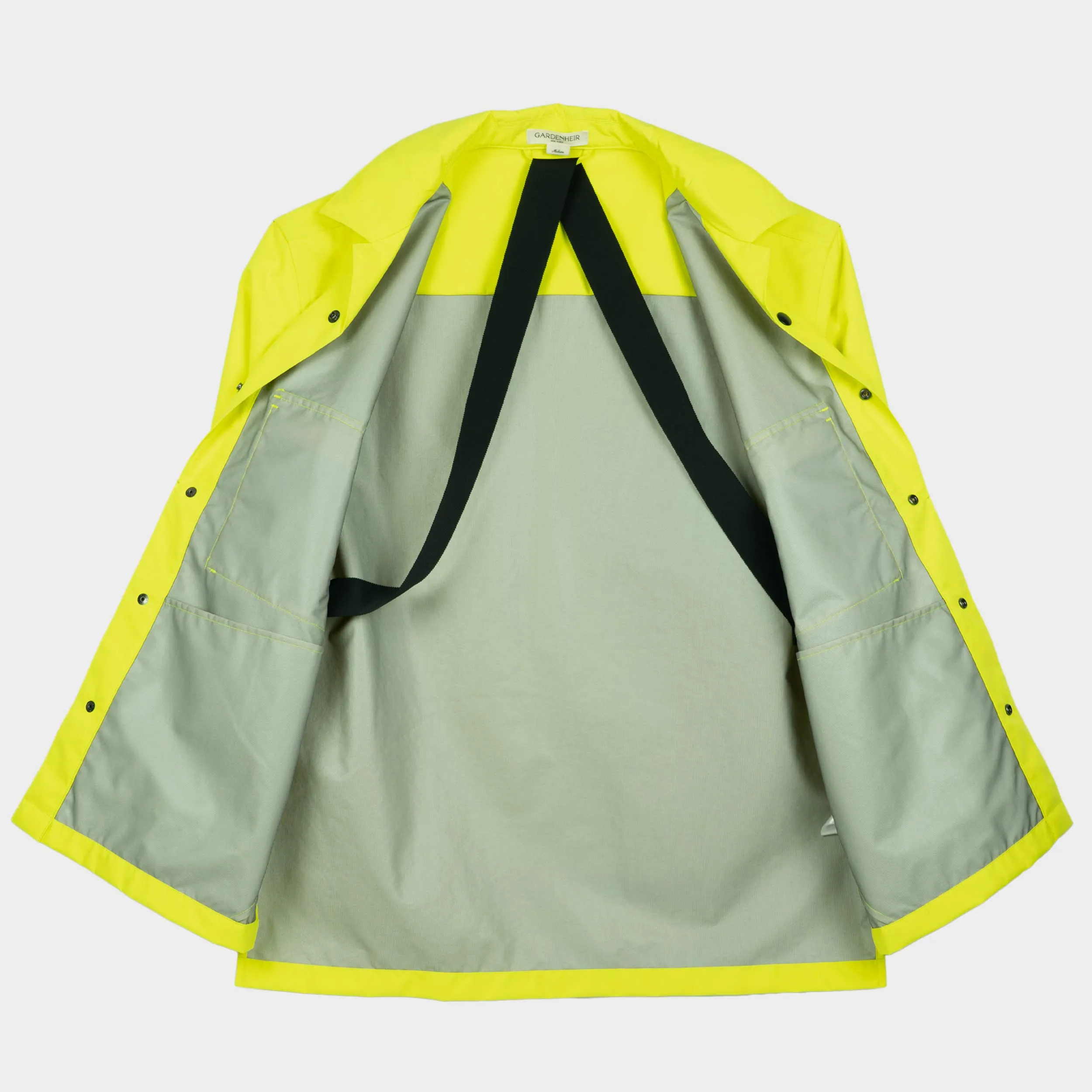 3L Waterproof Work Jacket in Neon Yellow sold by Gardenheir product image thumbnail 3