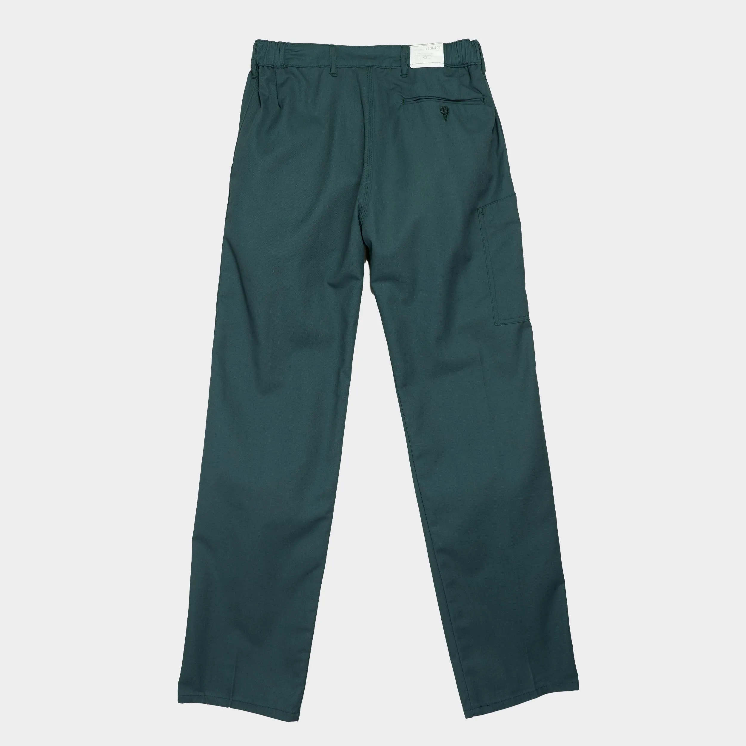 Le Laboureur French Cotton Blend Work Pant in French Green sold by Gardenheir product image thumbnail 2