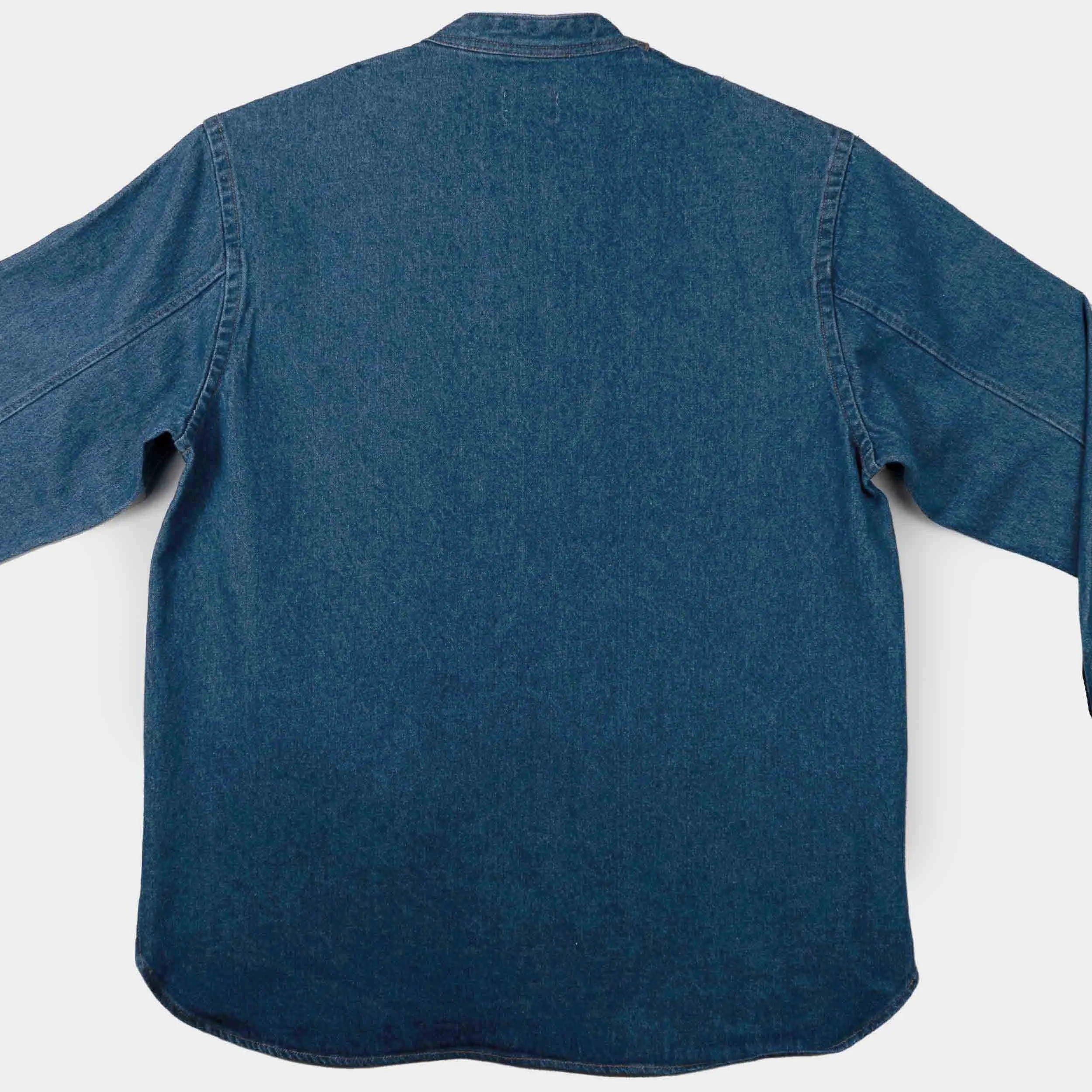 Japanese Denim Gardening Smock in Dark Denim sold by Gardenheir product image thumbnail 3