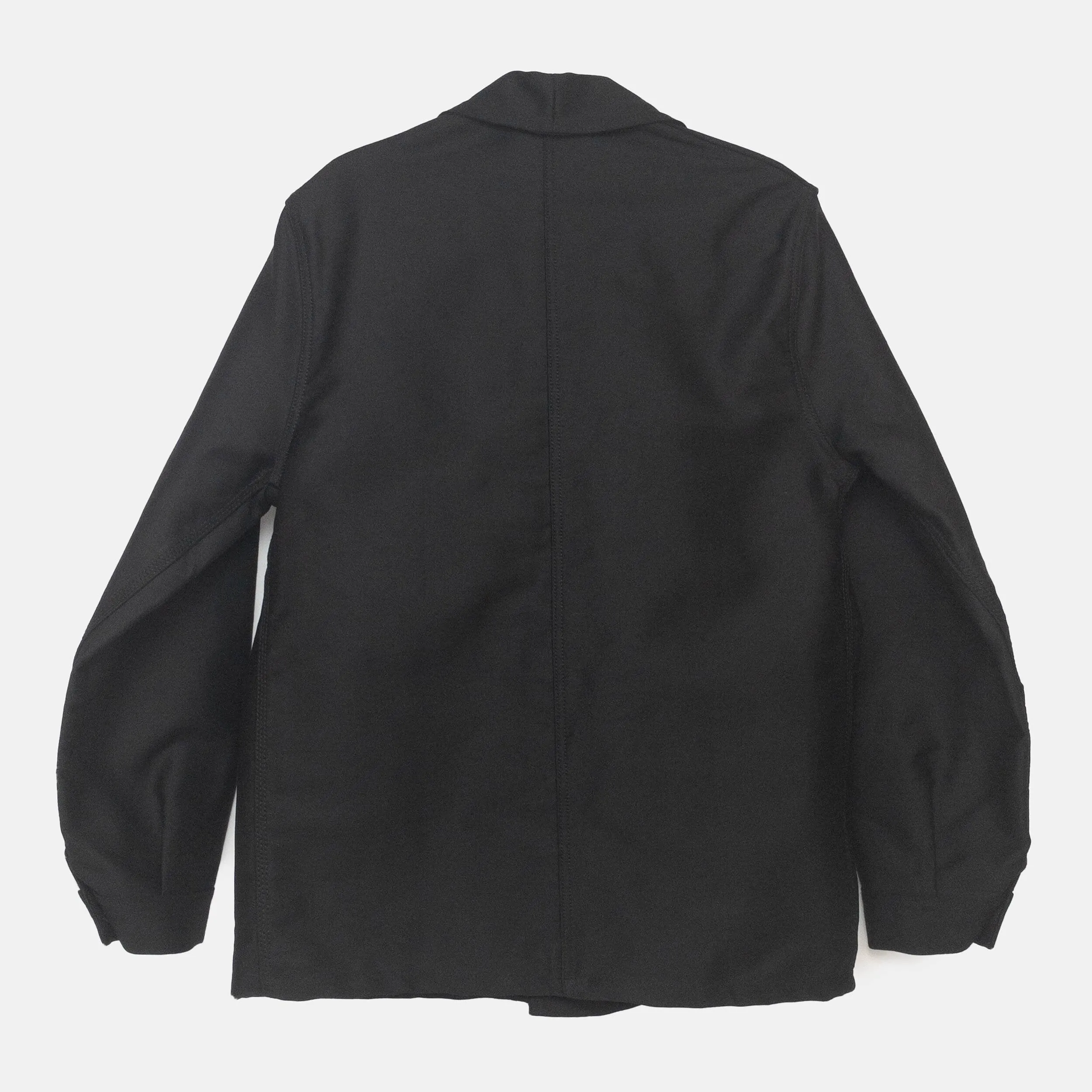 Le Laboureur French Cotton Moleskin Work Jacket in Black sold by Gardenheir product image thumbnail 4
