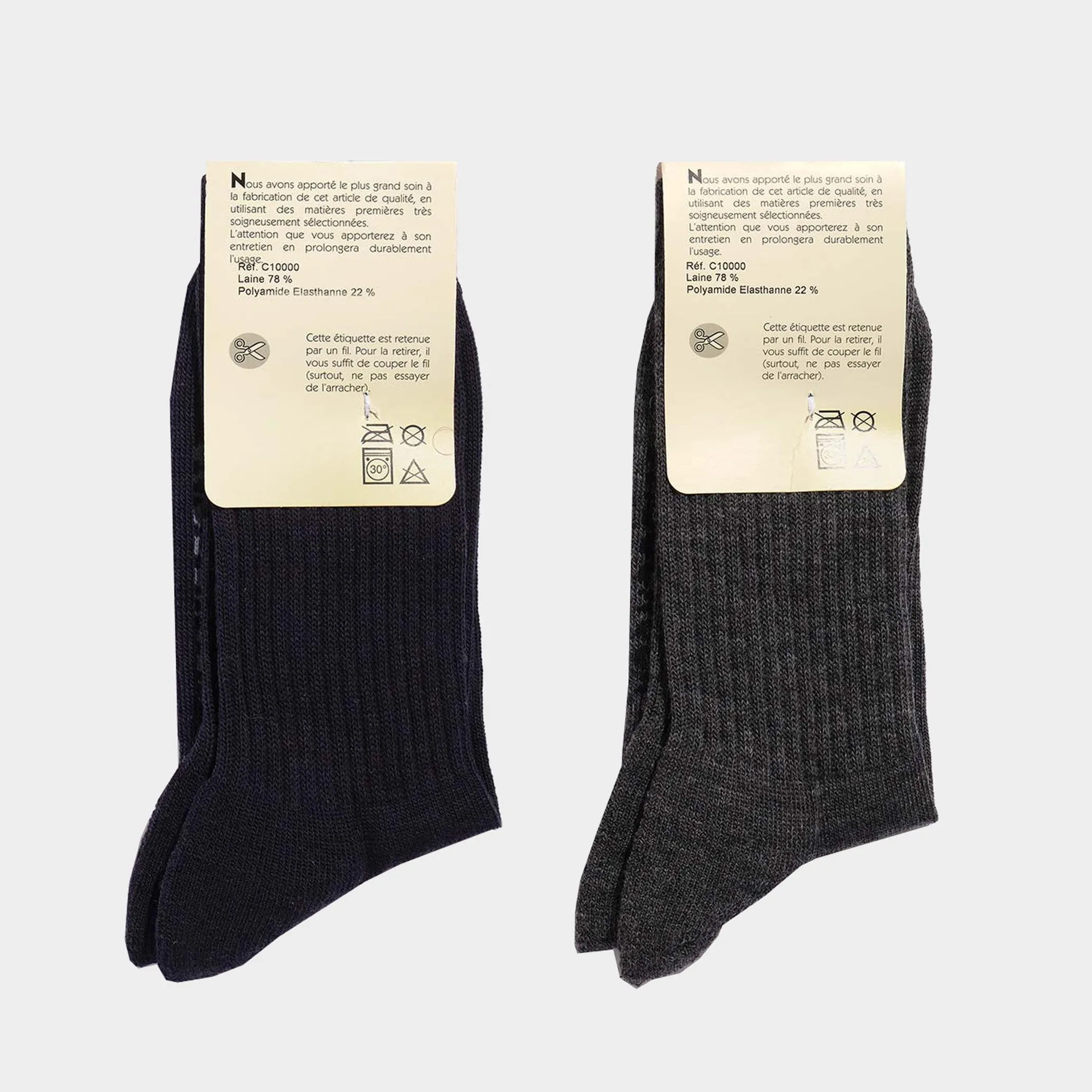 Le Laboureur Wool Crew Socks sold by Gardenheir product image thumbnail 2