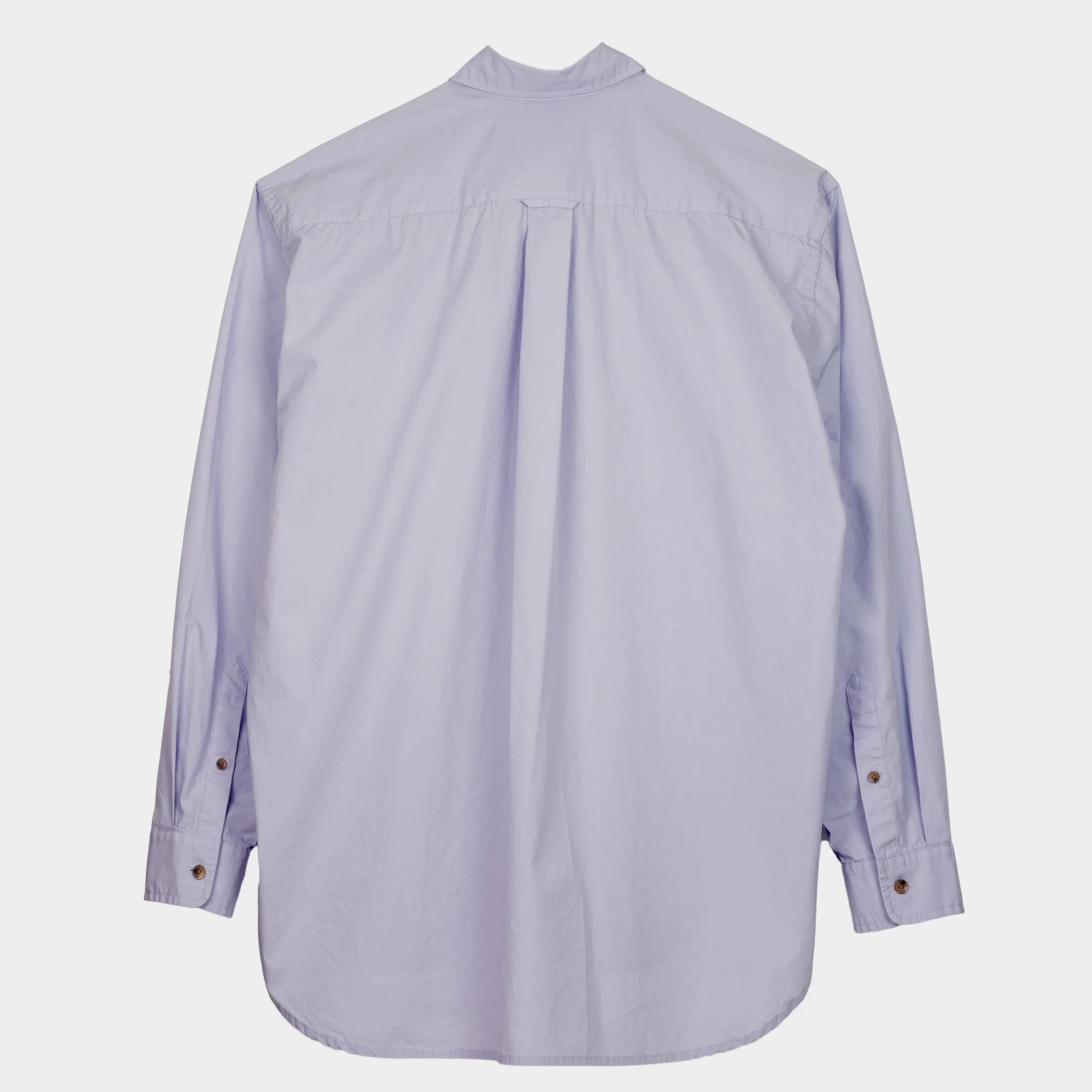 Japanese Typewriter Cotton Gardening Chemise in Lilac sold by Gardenheir product image thumbnail 2