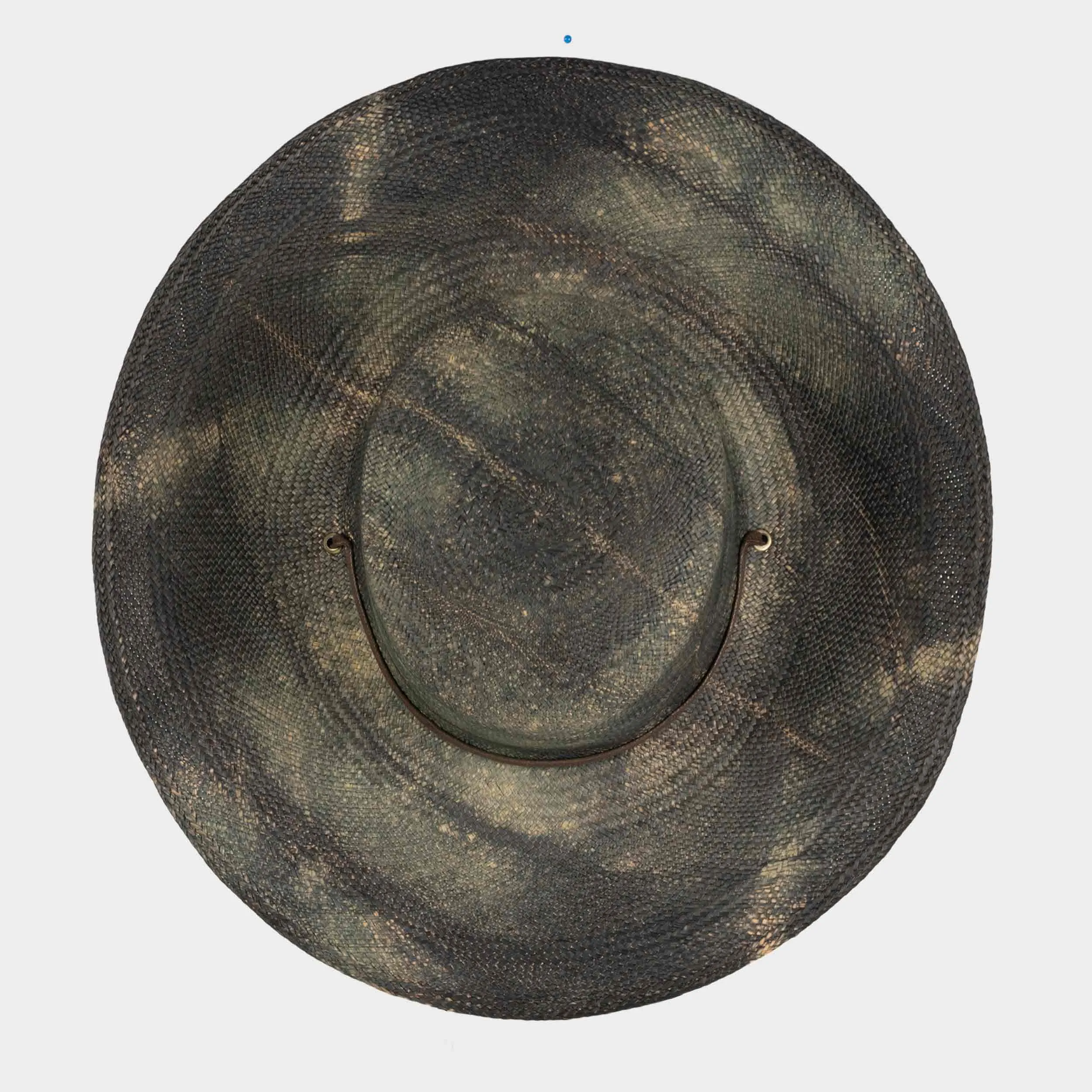 Handwoven Toquilla Straw Hat in Camouflage sold by Gardenheir product image thumbnail 5