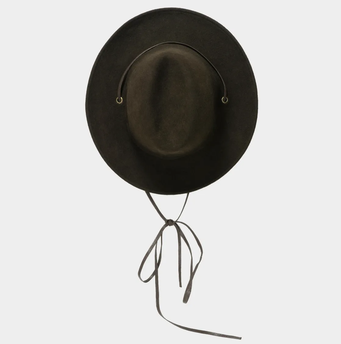 Felted Wool Hat with Chin Strap sold by Gardenheir product image thumbnail 3