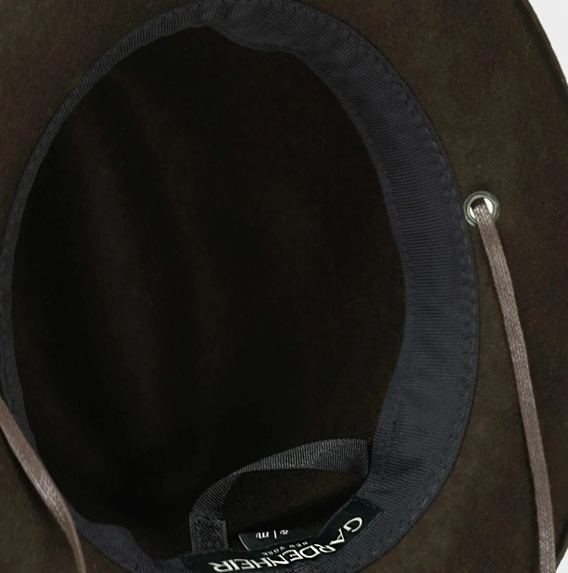 Felted Wool Hat with Chin Strap sold by Gardenheir product image thumbnail 5