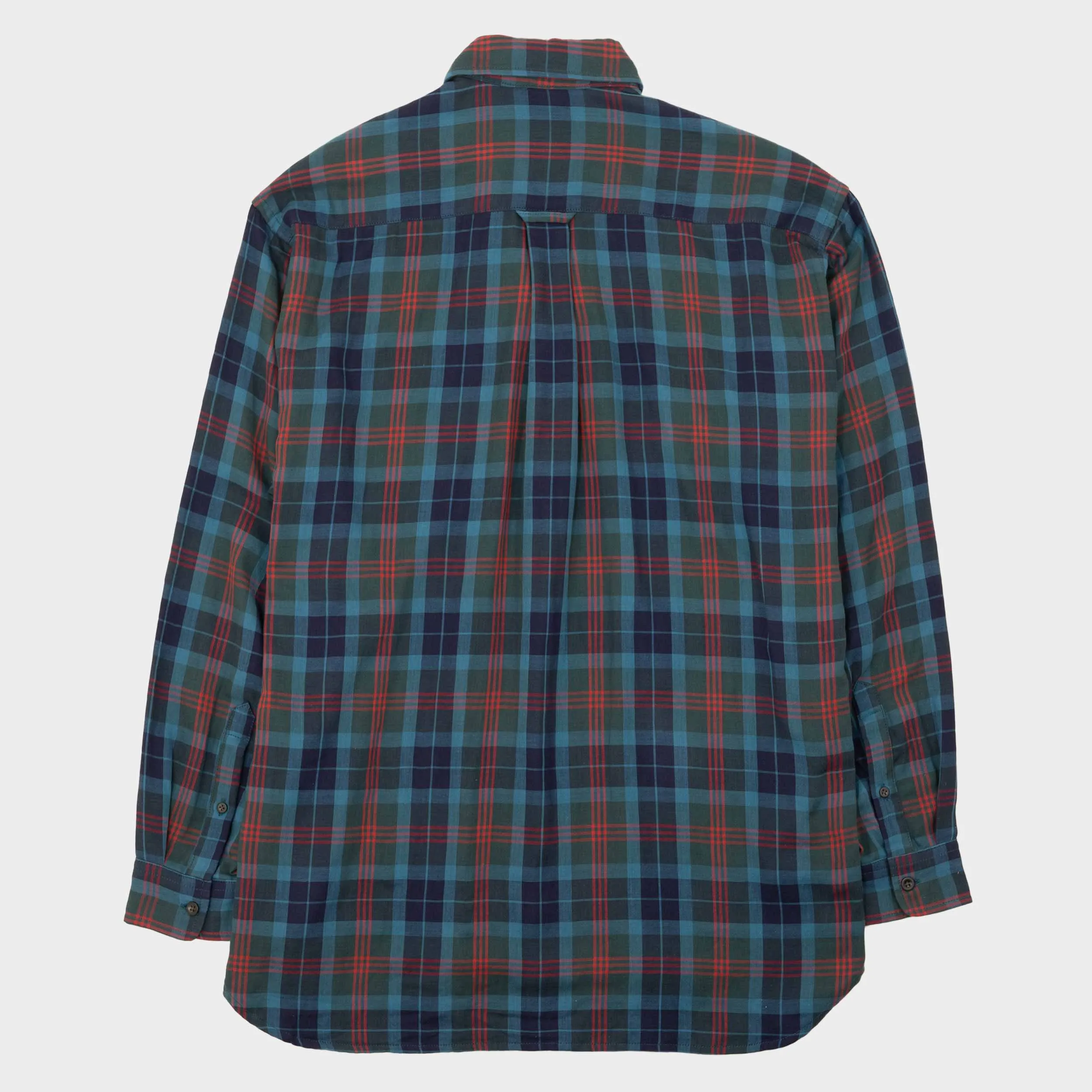 Japanese Cotton Gardening Chemise in Twilight Plaid sold by Gardenheir product image thumbnail 4