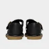 Todd Snyder x Gardenheir Leather Fisherman Sandals in Black sold by Gardenheir
