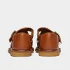 Todd Snyder x Gardenheir Leather Fisherman Sandals in Cognac sold by Gardenheir