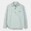 Japanese Denim Gardening Smock No. 2 in Light Denim sold by Gardenheir