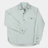 Japanese Denim Gardening Smock No. 2 in Light Denim sold by Gardenheir