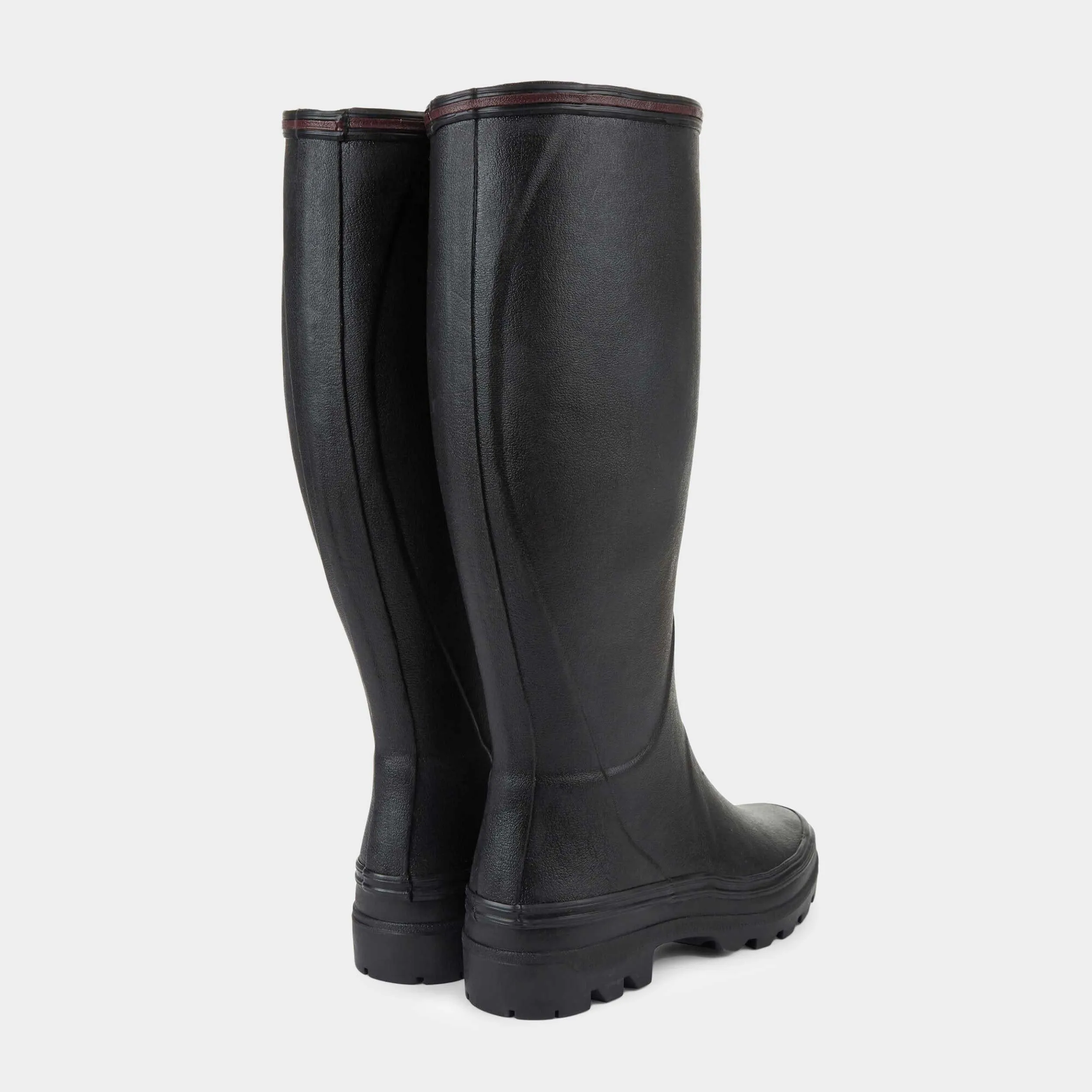 Le Chameau WOMEN'S Giverny Jersey Lined Boot in Noir sold by Gardenheir product image thumbnail 3