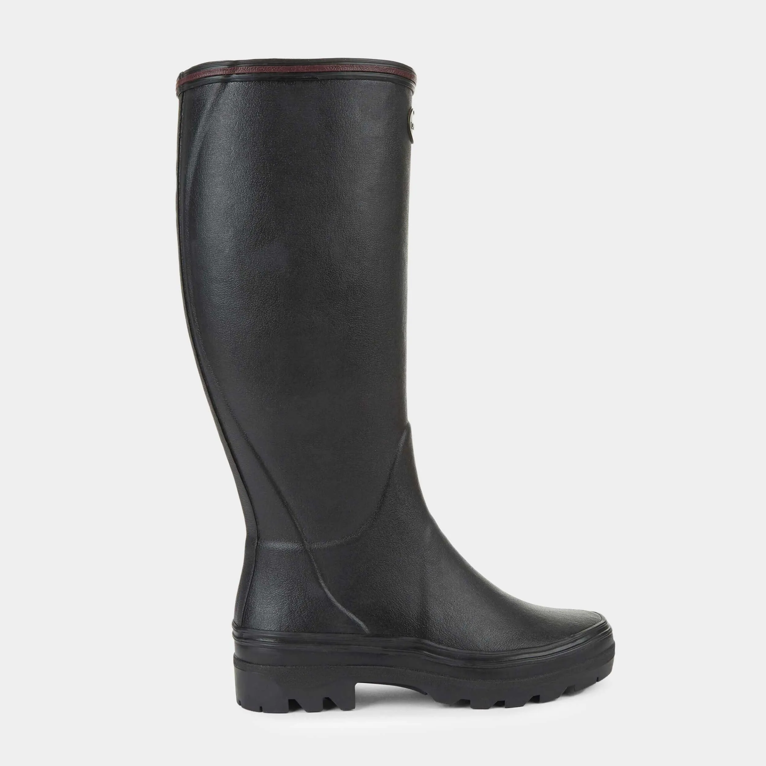 Le Chameau WOMEN'S Giverny Jersey Lined Boot in Noir sold by Gardenheir product image thumbnail 4