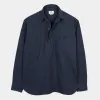 Washed Cotton Gardening Smock No. 2 in Navy sold by Gardenheir