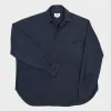 Washed Cotton Gardening Smock No. 2 in Navy sold by Gardenheir