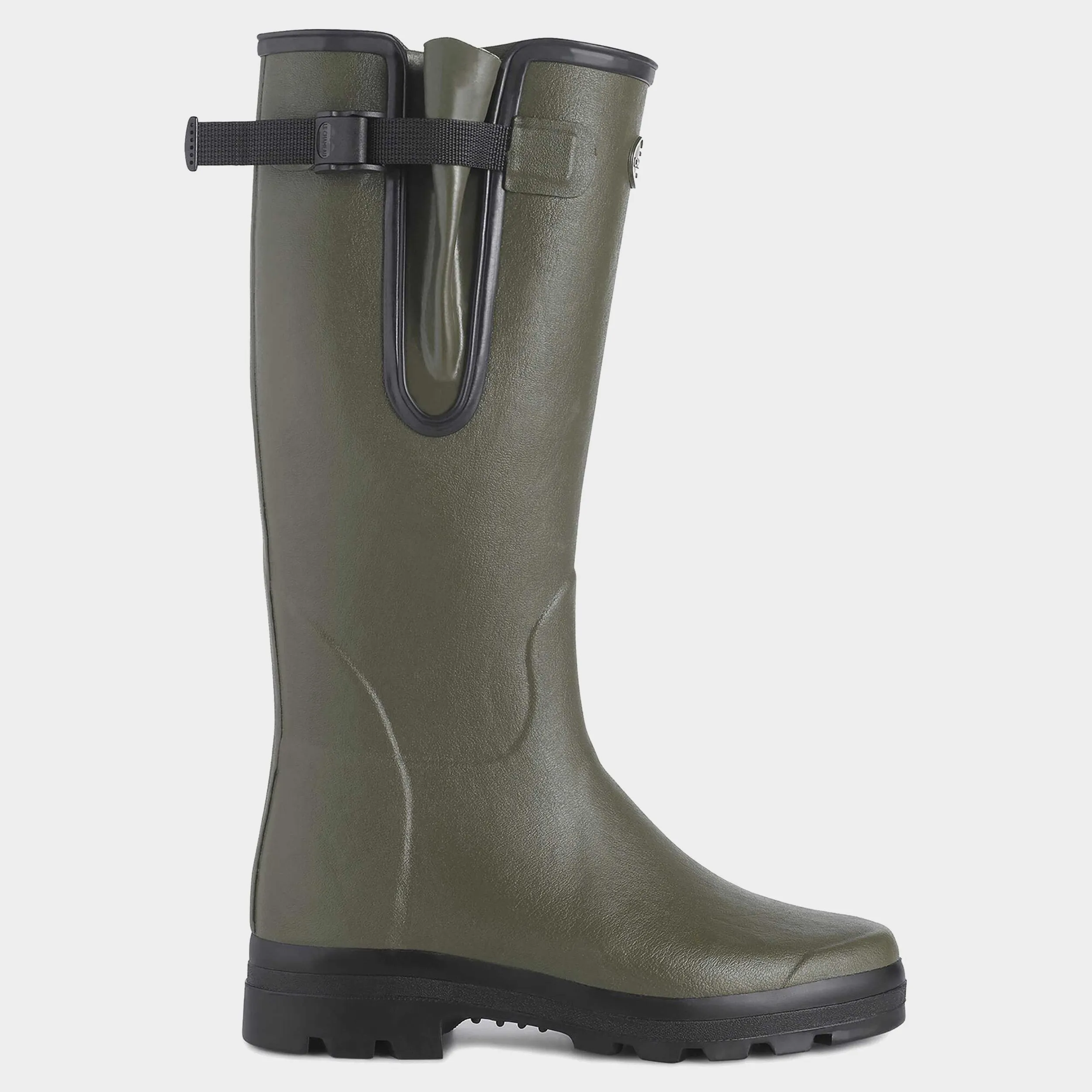 Le Chameau MEN'S VIERZON Jersey LINED BOOT in Vert Chameau sold by Gardenheir product image thumbnail 4