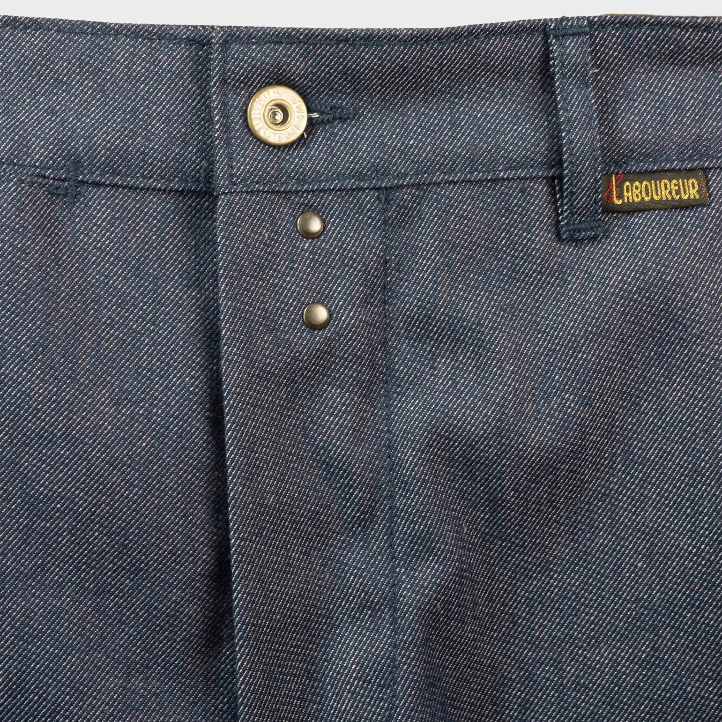 Le Laboureur for Gardenheir Denim Work Pant in Dark Denim sold by Gardenheir product image thumbnail 4