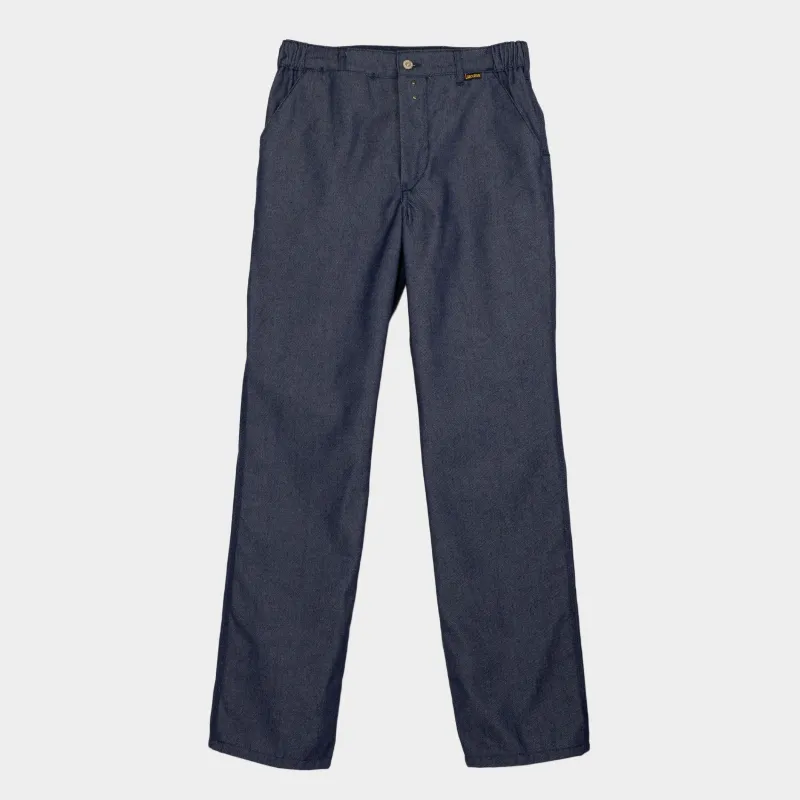 Le Laboureur for Gardenheir Denim Work Pant in Dark Denim sold by Gardenheir