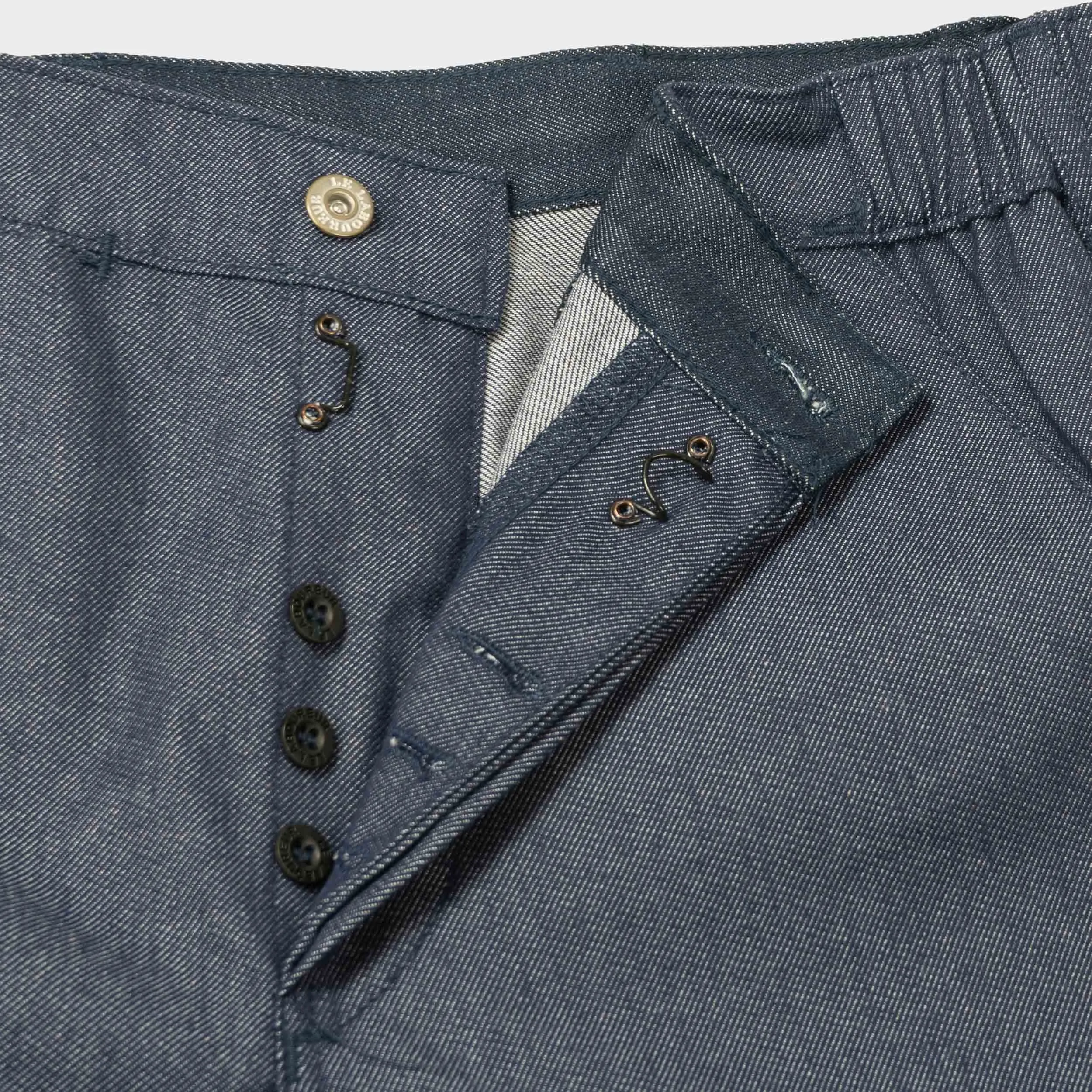 Le Laboureur for Gardenheir Denim Work Pant in Dark Denim sold by Gardenheir product image thumbnail 3