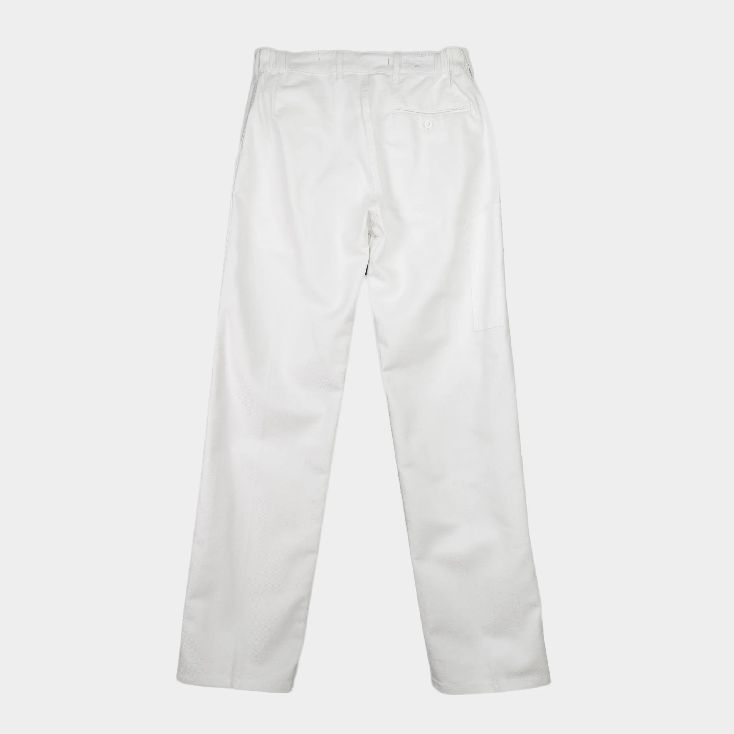 Le Laboureur French Cotton Work Pant in White sold by Gardenheir product image thumbnail 4