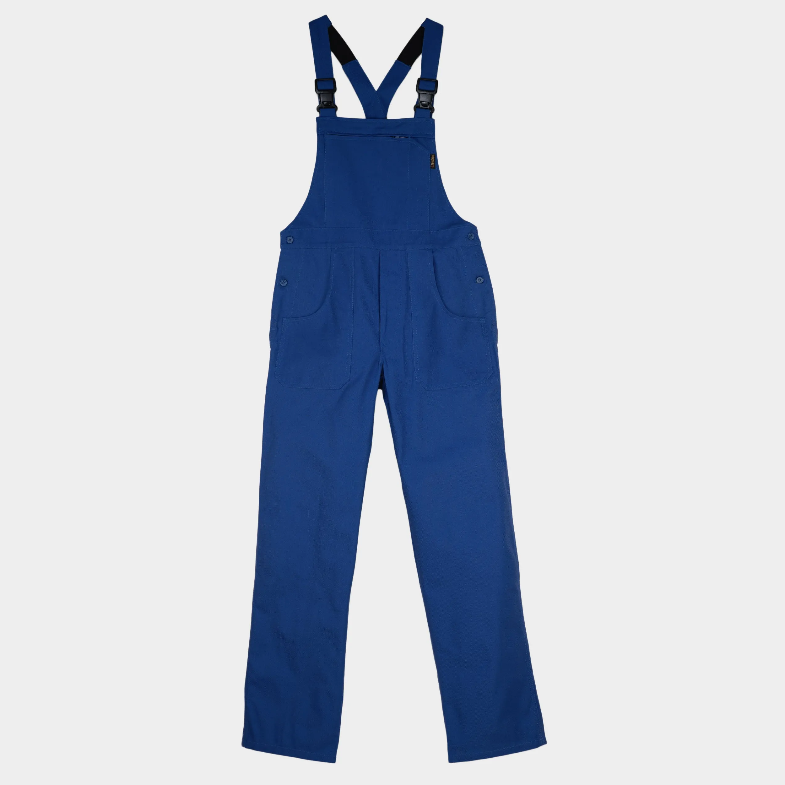 Le Laboureur French Cotton Overalls in French Blue sold by Gardenheir