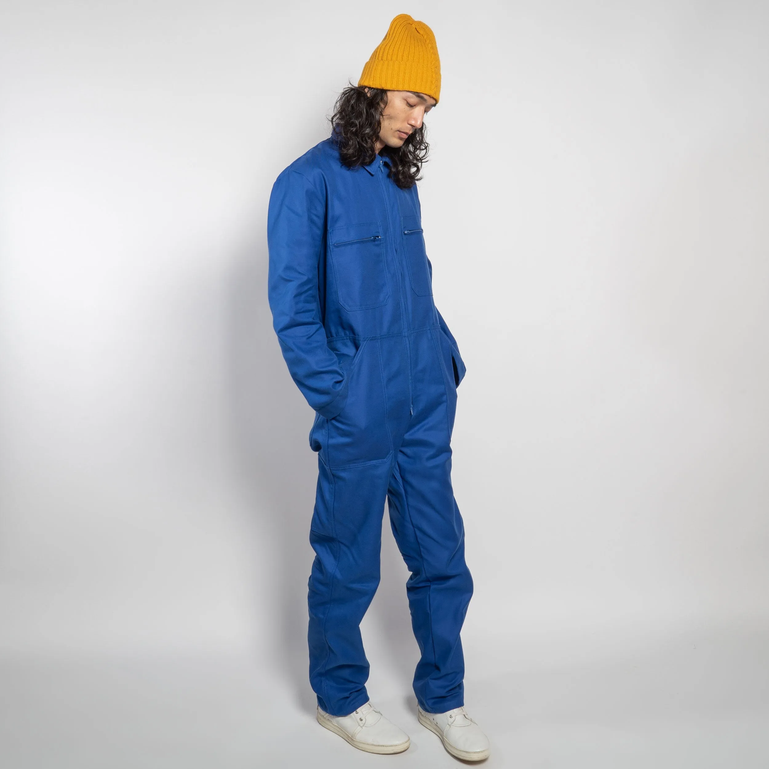 Le Laboureur French Cotton Coveralls in French Blue sold by Gardenheir product image thumbnail 2