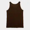 Cotton Mesh Tank Top in Walnut sold by Gardenheir