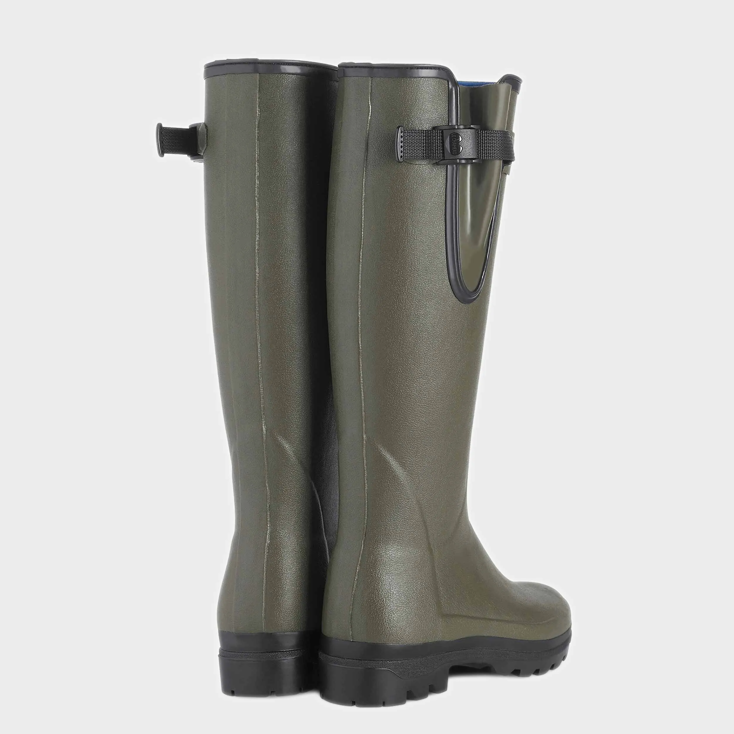 Le Chameau WOMEN'S VIERZONORD NEOPRENE LINED BOOT in Vert Chameau sold by Gardenheir product image thumbnail 3