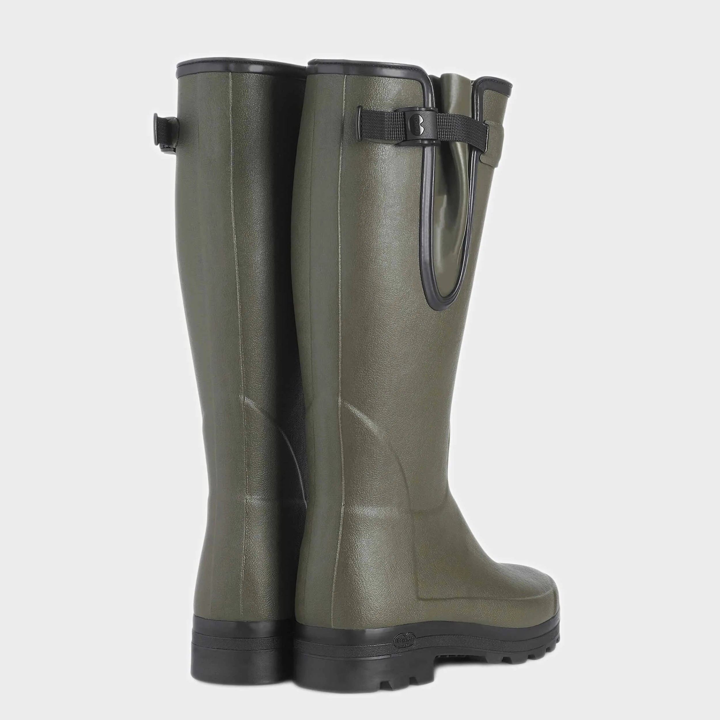 Le Chameau MEN'S VIERZONORD NEOPRENE LINED BOOT in Vert Chameau sold by Gardenheir product image thumbnail 3