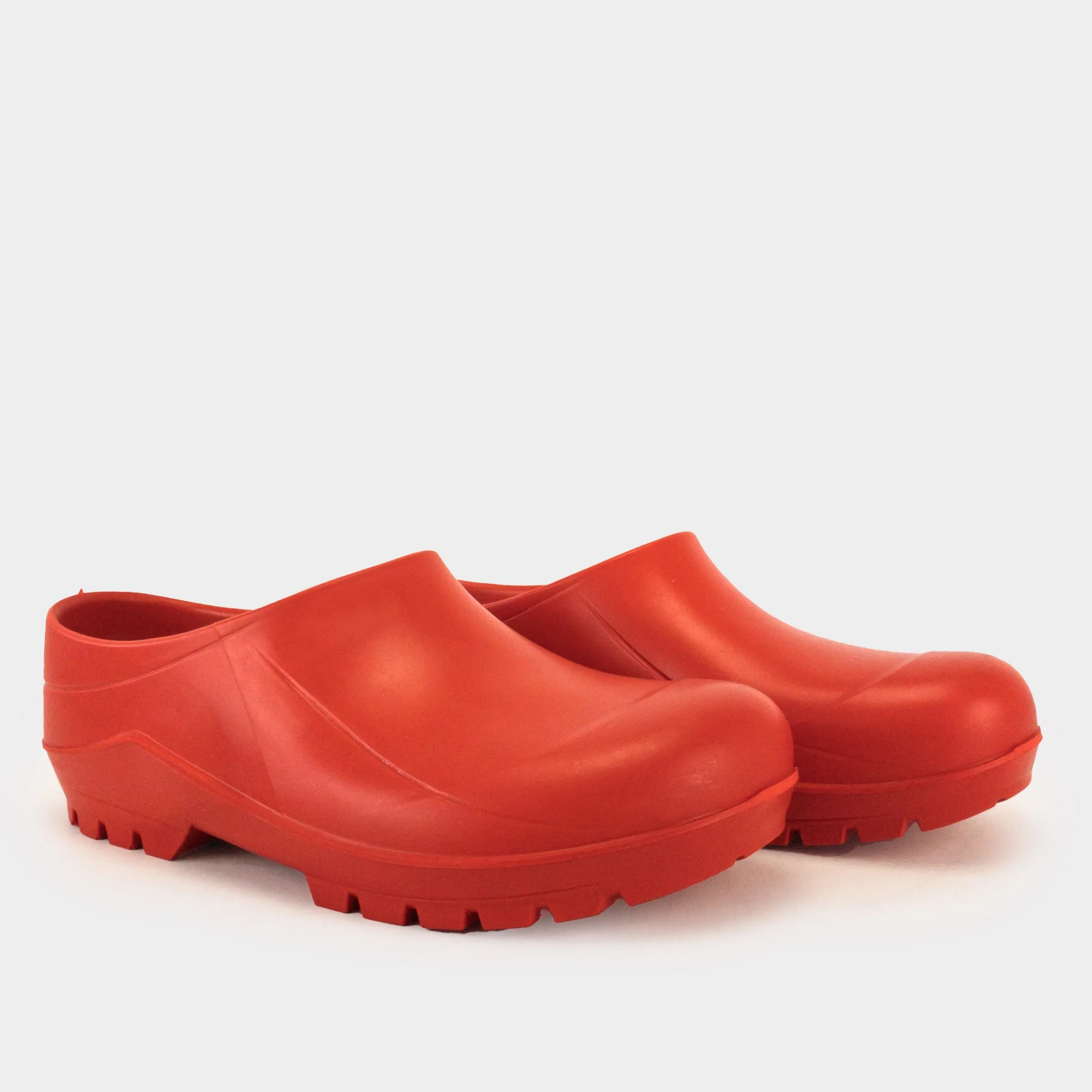Italian Garden Clogs in Red sold by Gardenheir