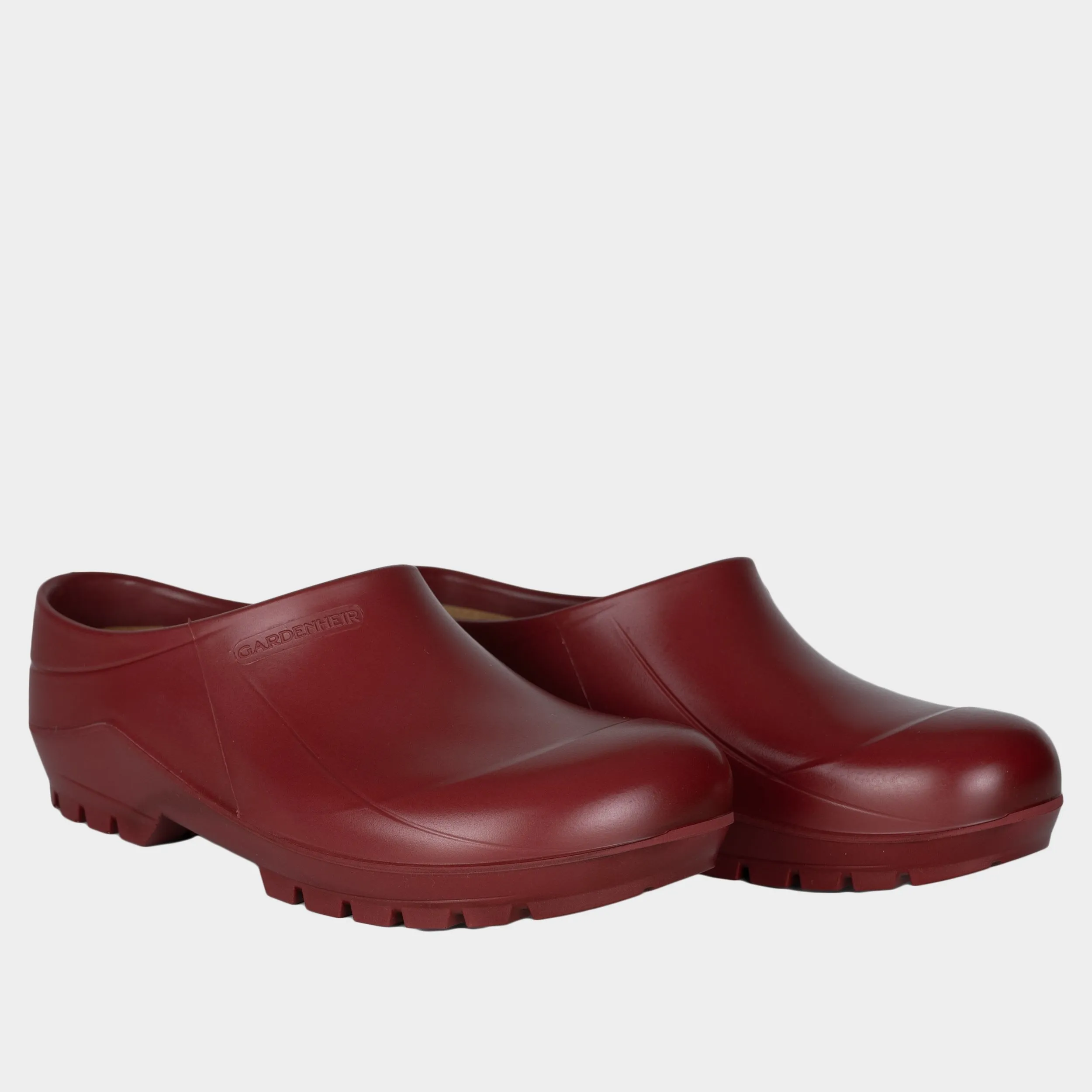 Italian Garden Clogs in Oxblood sold by Gardenheir