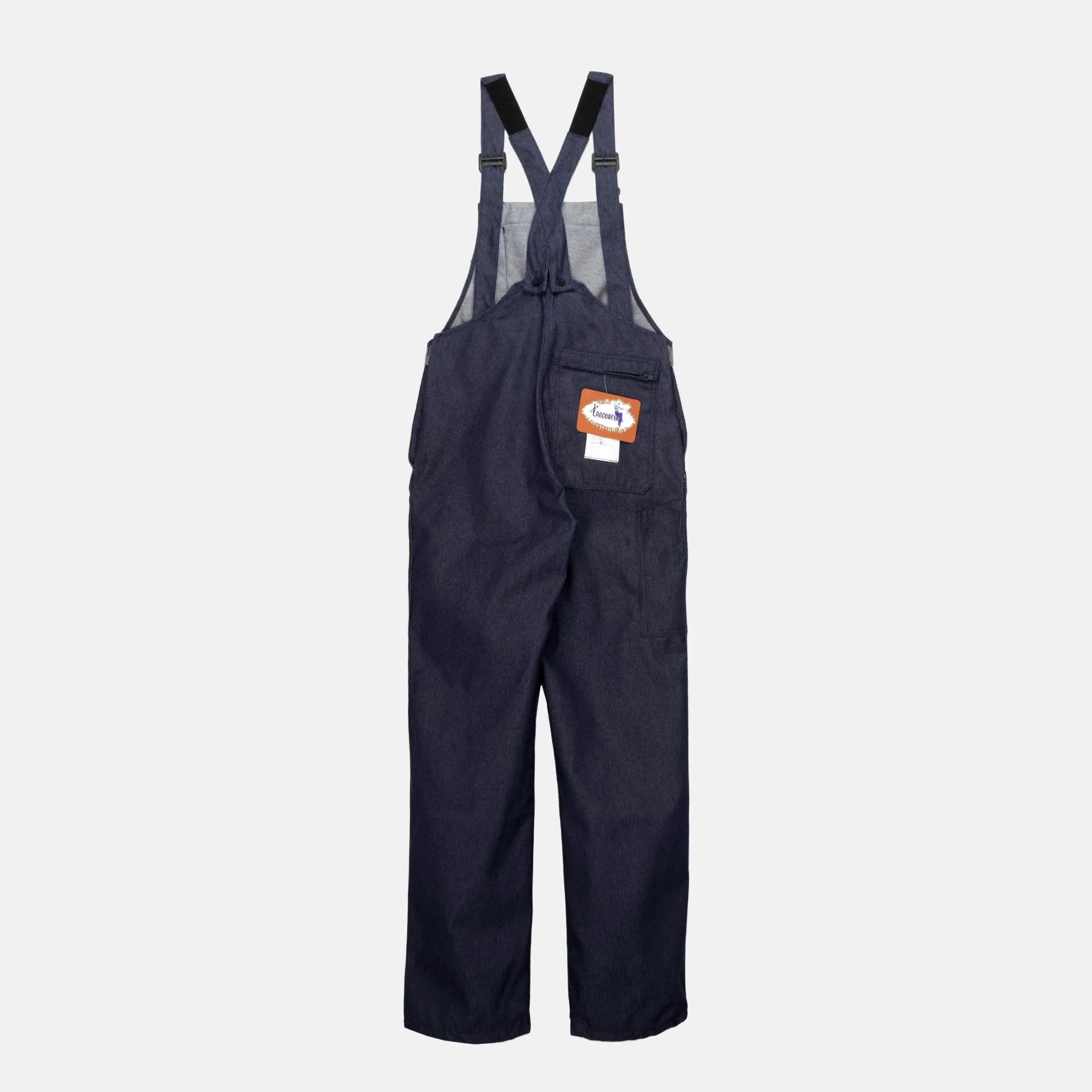 Le Laboureur for Gardenheir Denim Overalls in Dark Denim sold by Gardenheir product image thumbnail 4