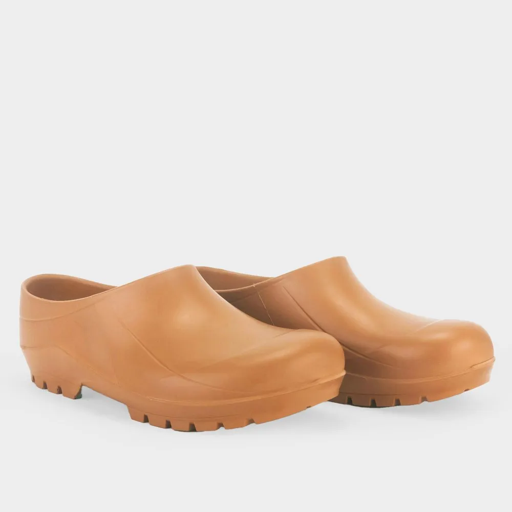 Italian Garden Clogs in Wheat sold by Gardenheir