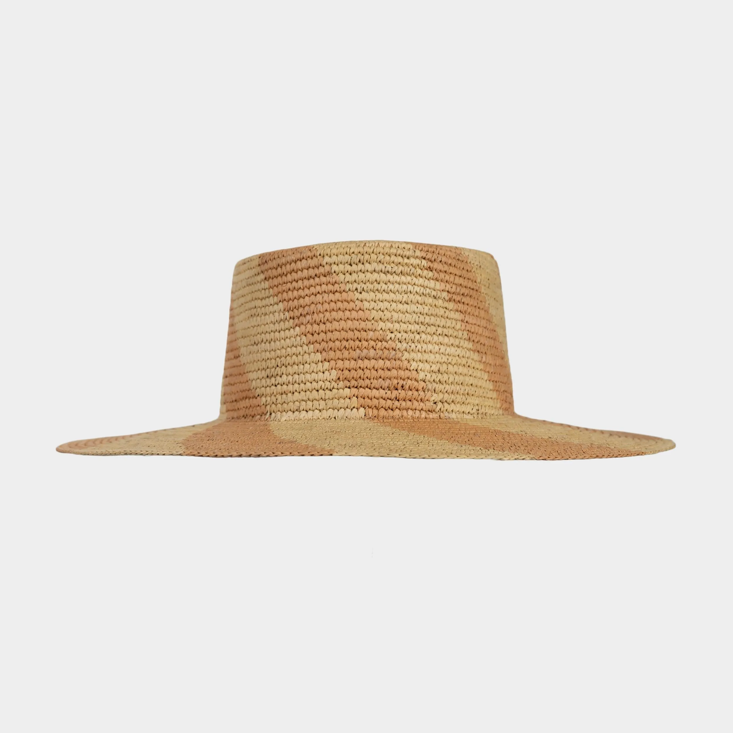 Handwoven Toquilla Straw hat in Muir sold by Gardenheir