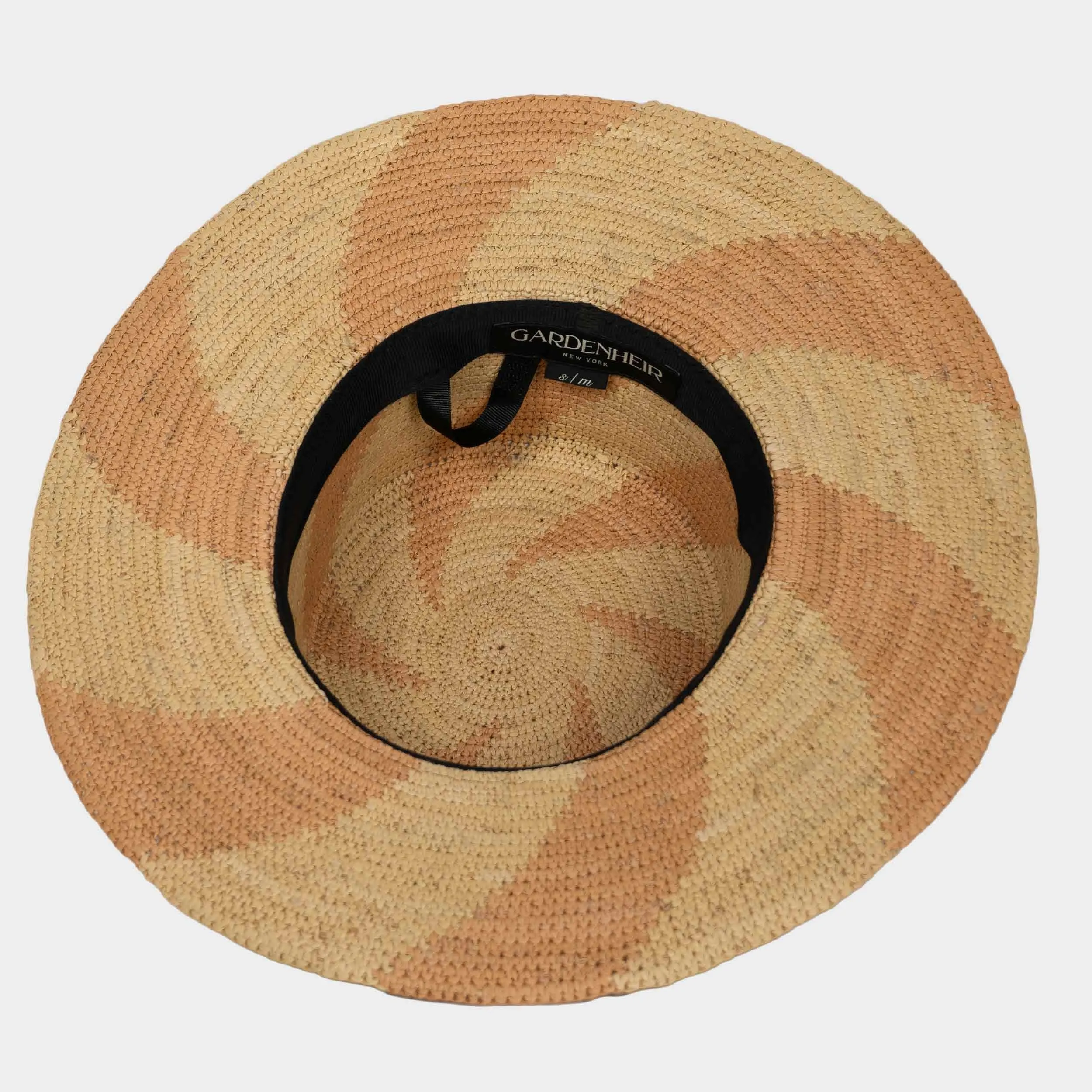 Handwoven Toquilla Straw hat in Muir sold by Gardenheir product image thumbnail 5