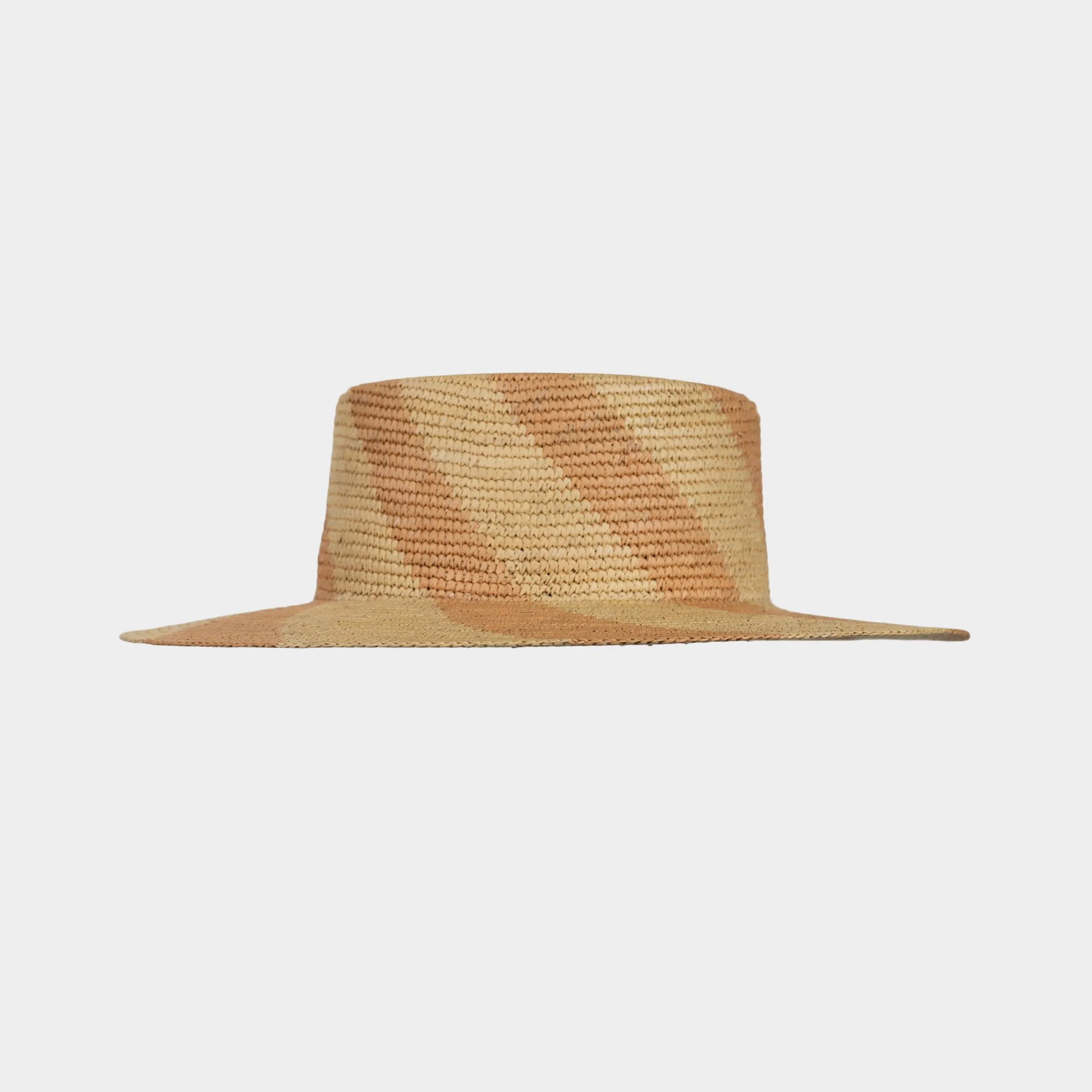 Handwoven Toquilla Straw hat in Muir sold by Gardenheir product image thumbnail 3